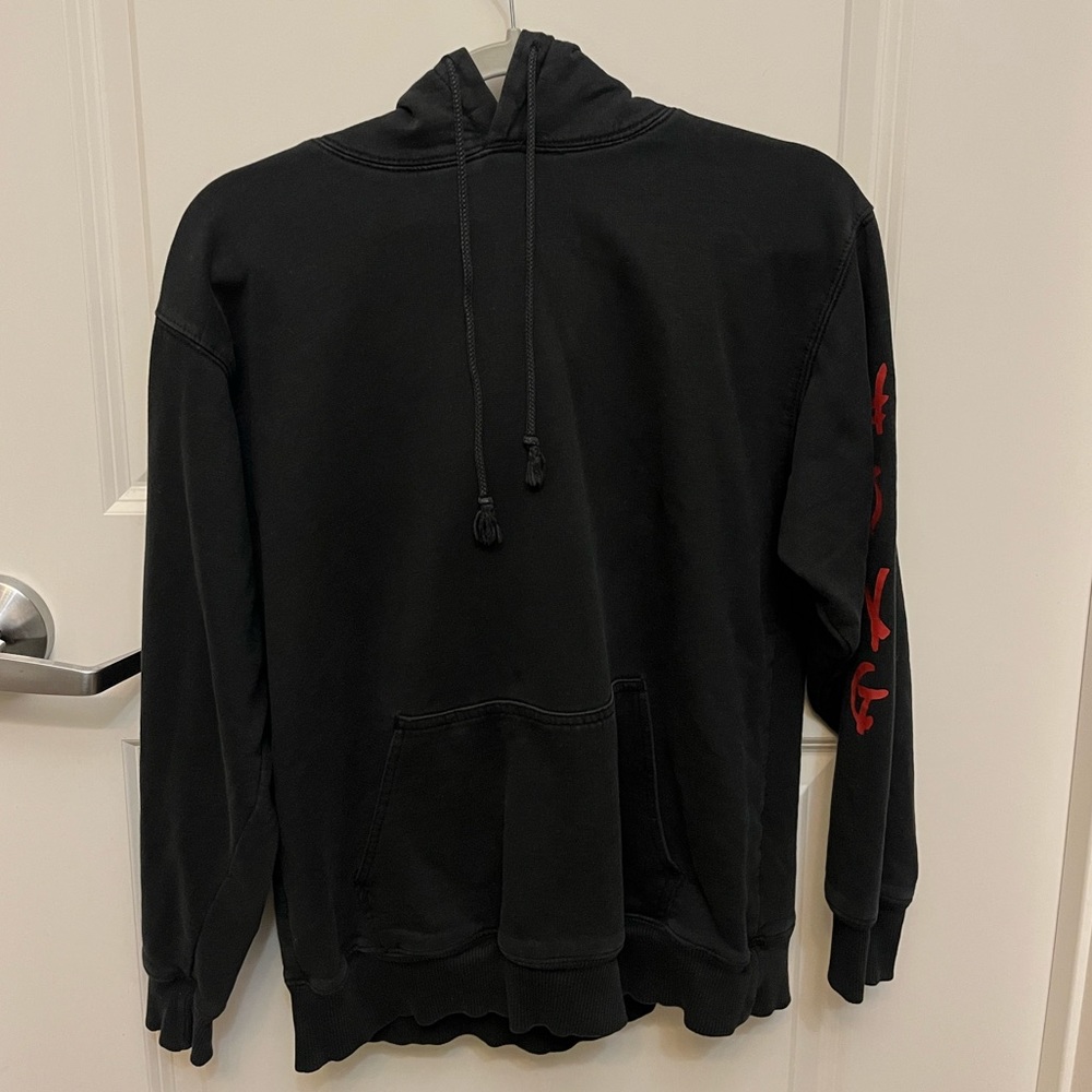 BRANDY MELVILLE RARE BLACK HONG KONG HOODIE
